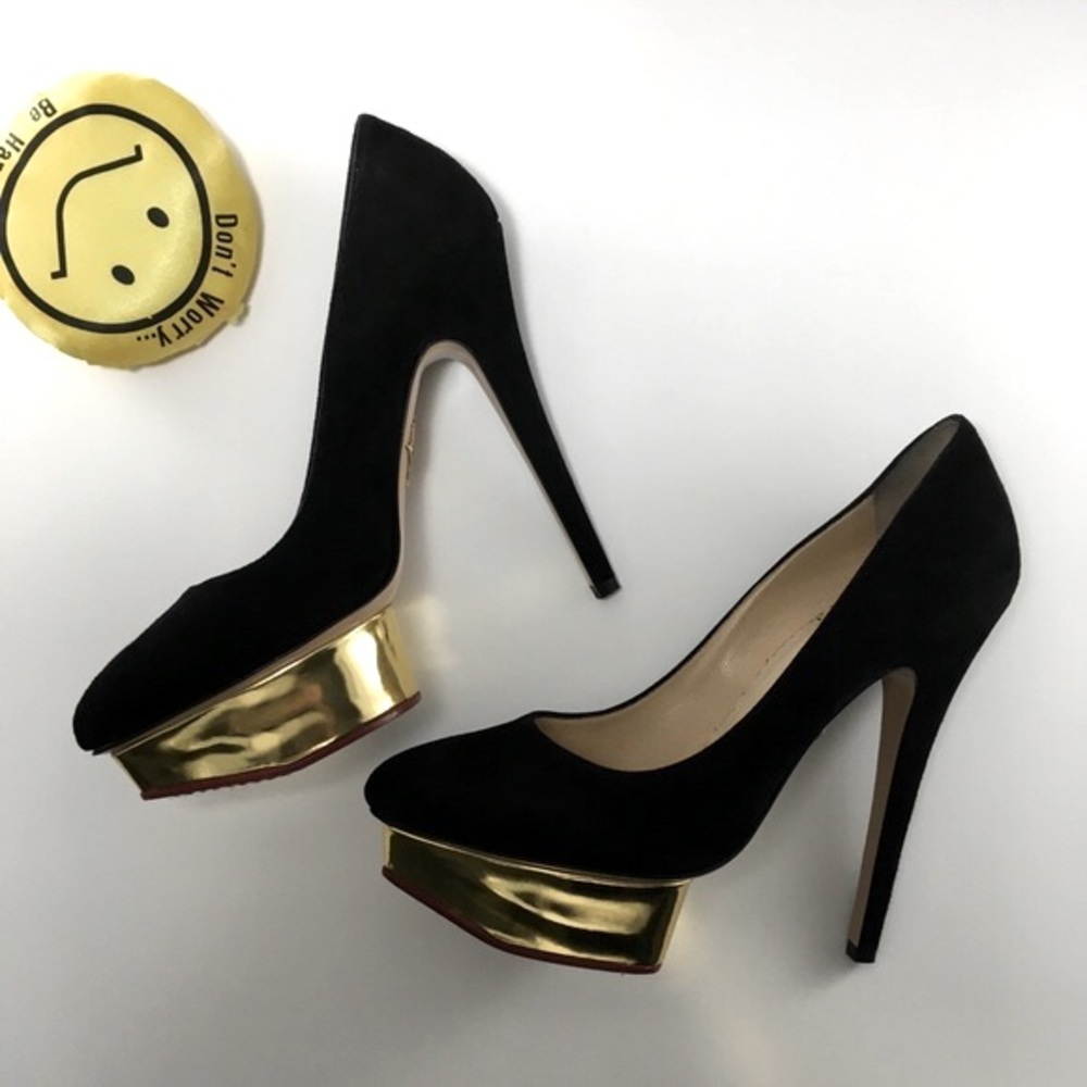 SOLD💫 eBay- Charlotte Olympia Dolly Heels, IT 37.5 Brand New